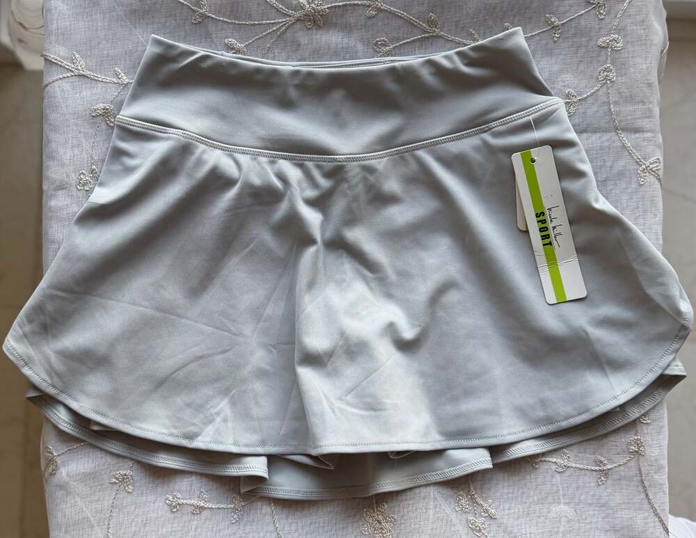 Nicole Miller Sport Women's Athletic Skort with Built-in Shorts and Pockets